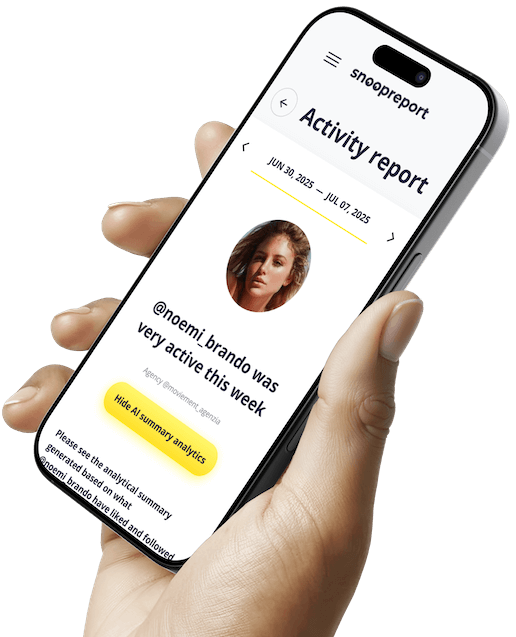 See Snoopreport insta activity tracker in action